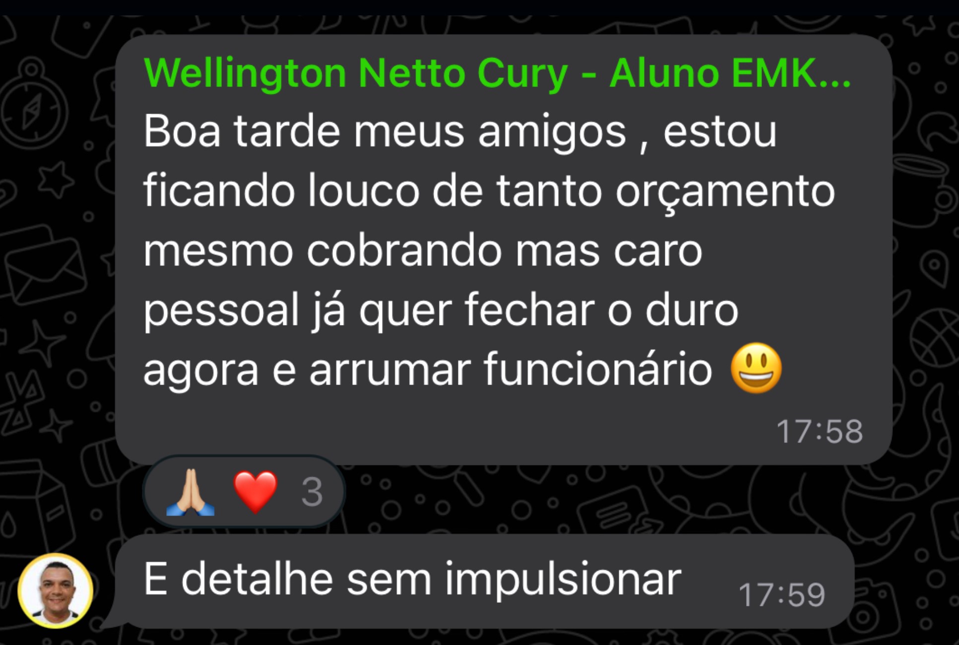 Print WhatsApp Wellington Netto Cury